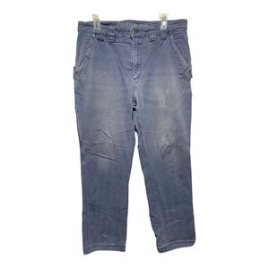 Men's Duluth Trading Co. Faded Blue Firehouse Pants Size 36w x 32i